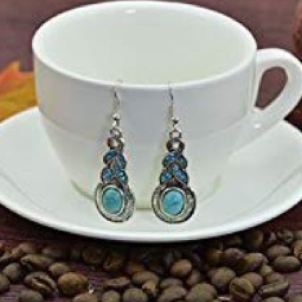 Silver & Turquoise Earrings